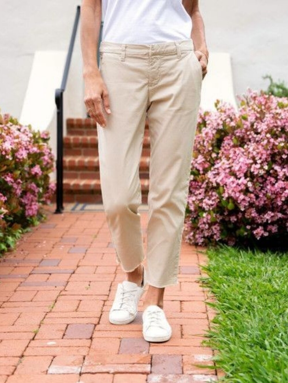 Frank & Eileen Khaki Wicklow Italian Chino Pant